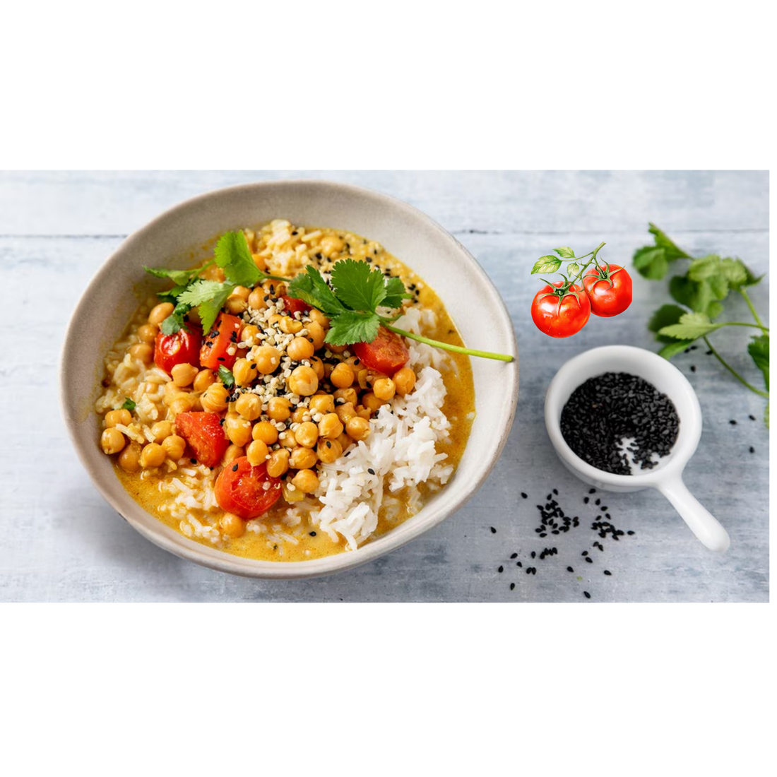 Kichererbsen-Kokos-Curry